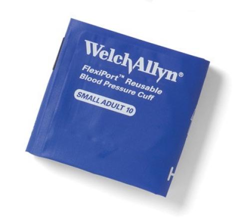 WELCH ALLYN Flexiport-manchet - Maat 10 (Kleine volwassene) - Helderblauw