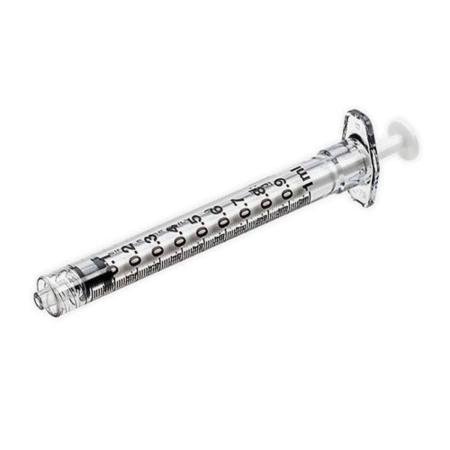 Plastipak 1mm luer-lock - 100 u.
