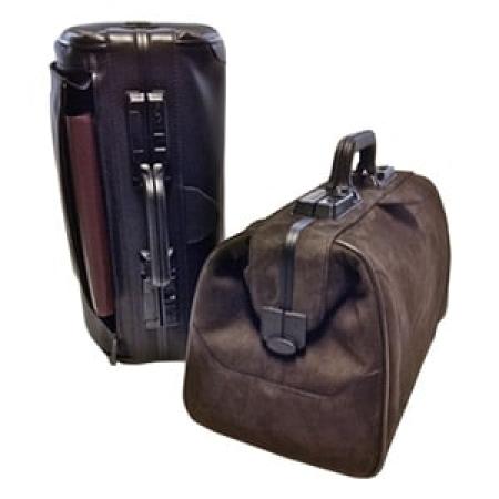 Medische tas Rusticana - Groot - 1 zijvak - Leder (waterbuffel) - Donkerbruin