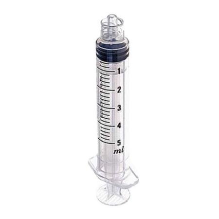 Plastipak-spuit 5ml met Luer-Lok - 125 stuks