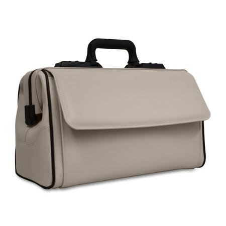 Medische tas Rusticana - Groot - 2 zijvakken - Leder - Beige