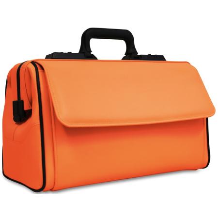 Durasol Rusticana Grand - 2 pochettes - cuir - Orange (7006) - NEW
