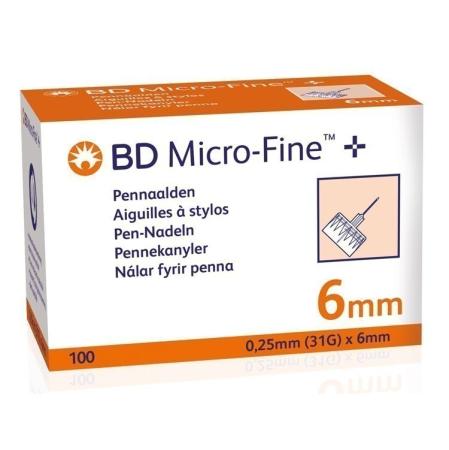 Micro-Fine pennaald - 32G x 6mm (PentaPoint) - 100 stuks