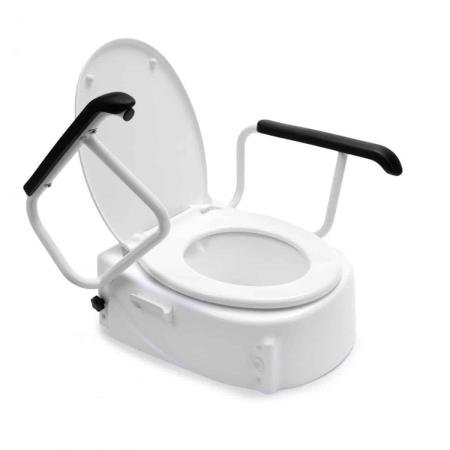 Aquatec Toiletverhoger met verstelbare armsteunen