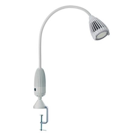 Lampe d'examen Luxiflex LED - 15 W - avec étau pour table