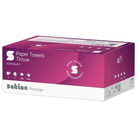 SATINO PT3 Handdoekjes - Multifold - 2-laags - 23 x 32cm - 20 x 144 stuks