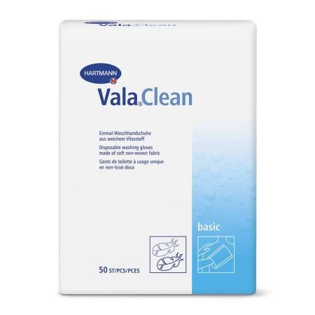 Gant de toilette à usage unique - non-tissé 50u.