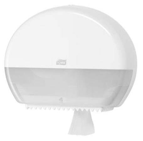 Tork T2 Mini Jumbo Toiletpapierdispenser - 34 x 27 x 13cm - Wit