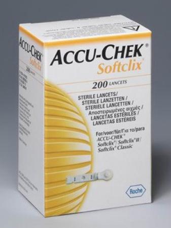 Accu-Chek Softclix Lancetten - 200 stuks