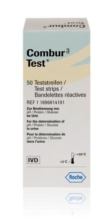 Combur 3 Urinetest - 50 stuks