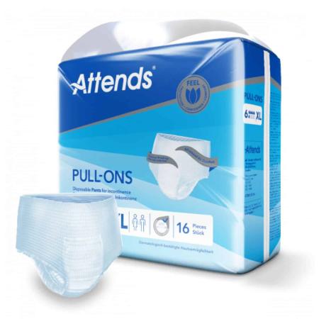 ATTENDS Pull-ons 6 - XL - 16 pièces