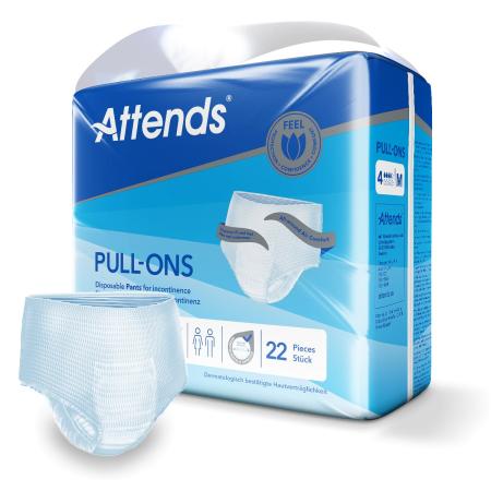 ATTENDS Pull-on 4 - Medium -  22 pièces   (4)