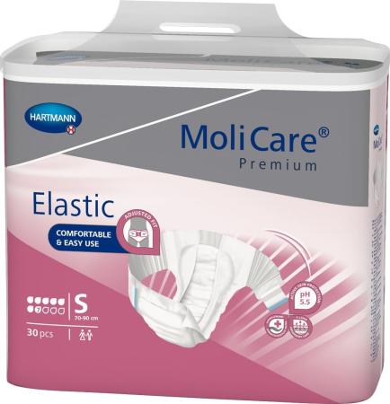 MOLICARE Premium Elastic 7 druppels - Small - 30 stuks   (3)