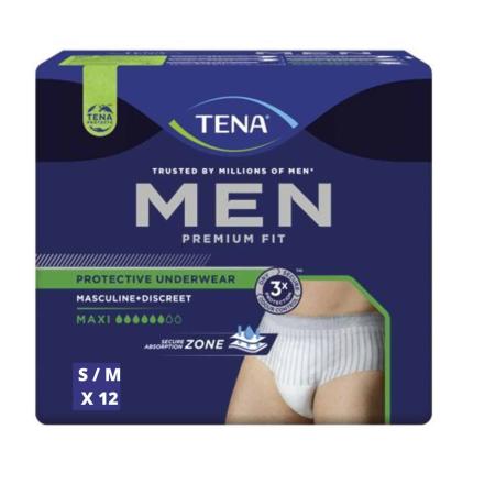 TENA Men Premium Fit Maxi - Small/Medium - 12 stuks