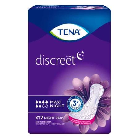 TENA Discreet Maxi Night - 12 stuks