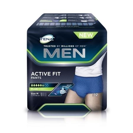 TENA Men Active Fit Pants Plus - Medium - 12 stuks