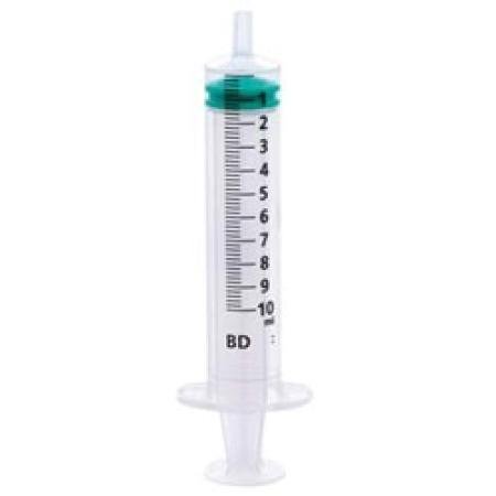 Emerald spuit - 10ml - 3-delig - Luer-centrisch - 100 stuks