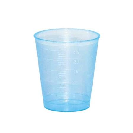 Schwarz medicatiebekertjes 30ml - Blauw - 80 stuks