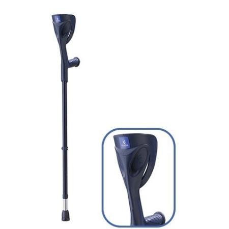 Elleboogkrukken - In hoogte verstelbaar 77-99cm - Blauw - 1 paar