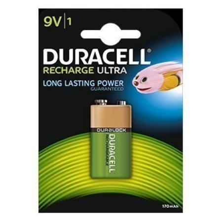 Duracell Oplaadbare batterij - 9V - 170mAh - per stuk