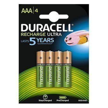 Duracell Oplaadbare batterij - AAA - 850mAh - 4 stuks
