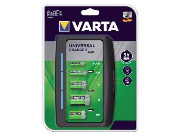 Varta MultiCharger (AA, AAA, C, D & 9V) - per stuk