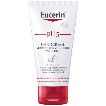 pH5-Eucerin crème pour les mains pH5 - 75ml (capuchon rouge)