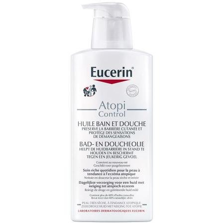 Eucerin AtopiControl huile de douche & bain 20% omega NOUVEAU 400ml