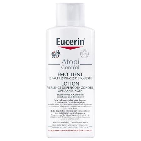 Eucerin AtopiControl emollient corps calmant 12% Omega 250ml - TOT EINDE VOORRAAD