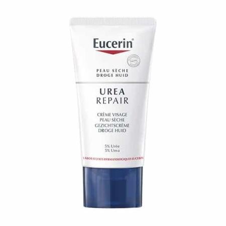Eucerin crème visage emollient 5% urée 50ml