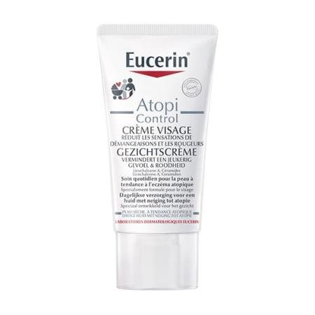Eucerin AtopiControl crème visage calmante 12% omega  50ml