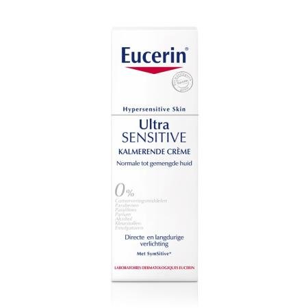 Eucerin Ultra Sensitive Soin Apaisant Peau Normale/Mixte 50ml