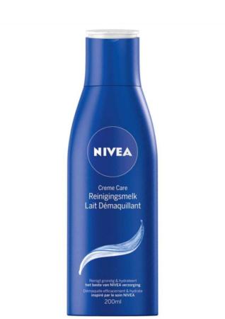 Nivea creme care - Blauwe fles met witte dop - reinigingsmelk - 200ml