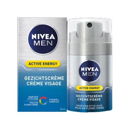 Nivea for men Active Energy gezichtscrème - 50ml