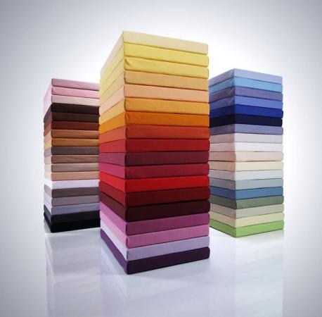 Hoeslaken - 100% katoen - 140/160 x 200cm - Chocolade