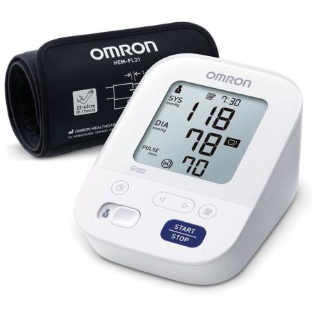 Omron M3 Comfort - tensiomètre pour prise de tension au bras avec Intelli Wrap brassard
