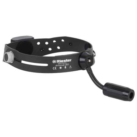 Ri-Focus LED lampe frontale, 6 volt avec piles lithium