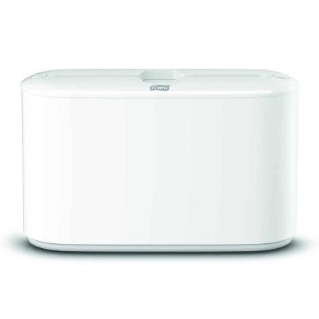 Tork H2 handdoekdispenser - Tafelmodel - Wit - 11,6 x 21,8 x 32,3cm