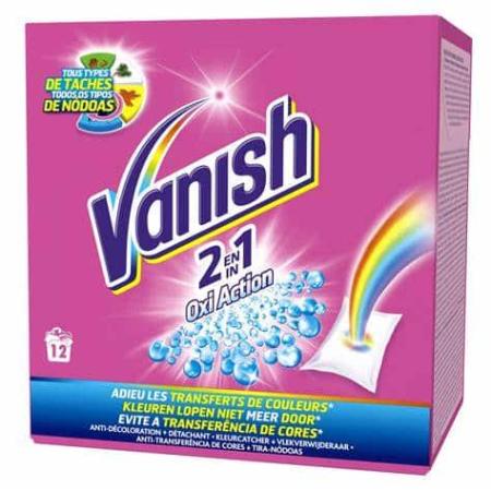 Vanish 2 in 1 - Kleuren lopen niet meer door - 12 beurten