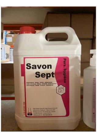 Handzeep ANTIBACTERIEEL Savon Sept 5L