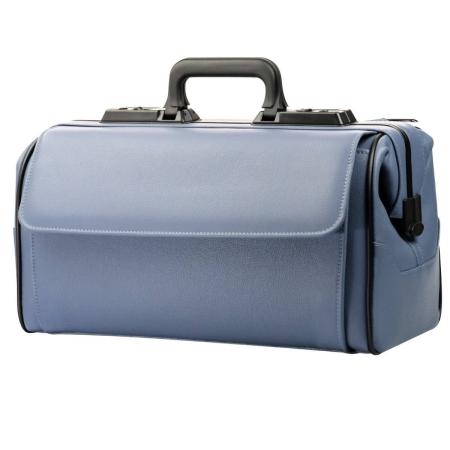 Medische tas Rusticana - Groot - 2 zijvakken - Leder - Blauwgrijs