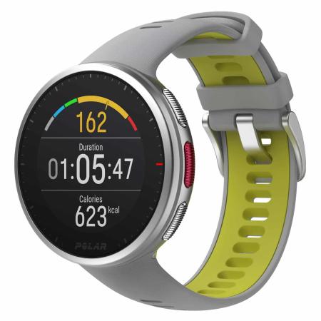 Polar Vantage V2 - Grey/Lime (Silver case) - M-L