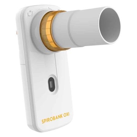 MIR Spirobank Oxi - Spirometer + Oximeter via Spirobank App (AppStore + GooglePlay)