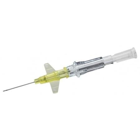 Cathètre IV avec ailes Insyte-W - 24G x19mm (jaune) - par pièce