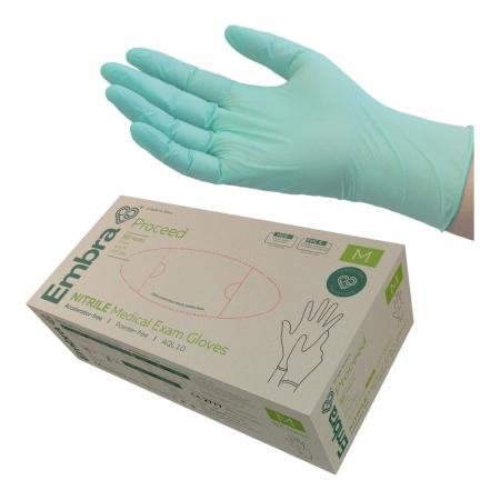 EMBRA Nitril handschoenen - Poedervrij - Medium - 200 stuks