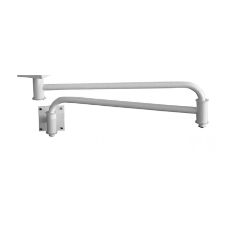 bras articulé double pour lampe