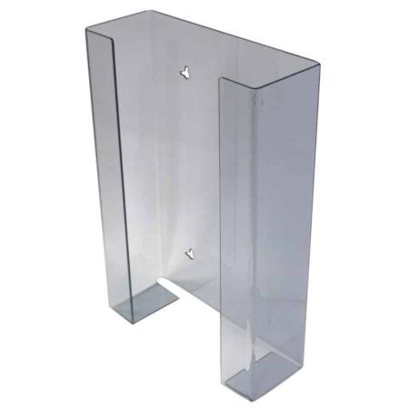 Drievoudige handschoendooshouder - Plexiglas - Transparant