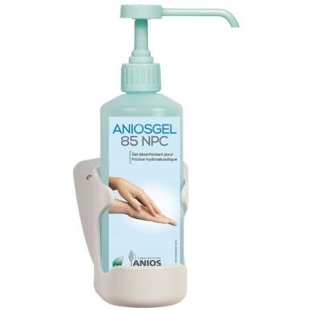 Anios - muurhouder voor 500 ml fles (wit)