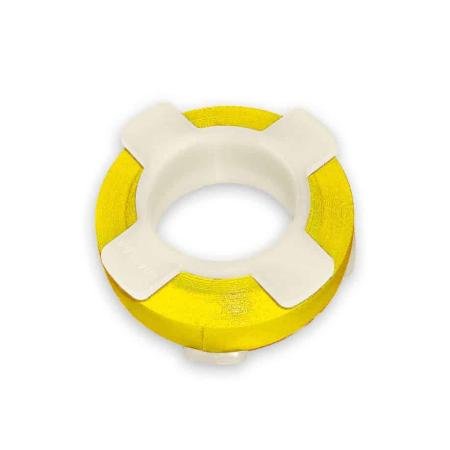 Markeertape op rol - 6mm x 6,20m - Geel