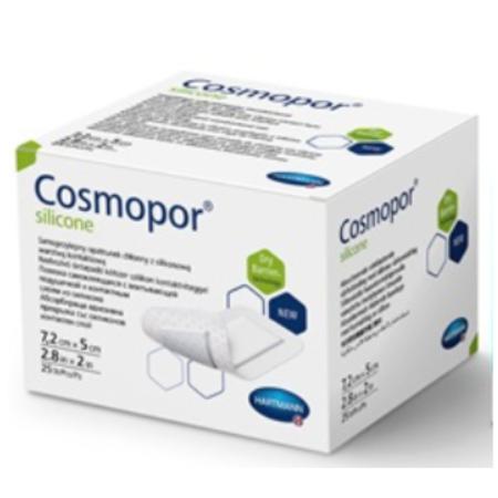 Cosmopor Silicone - Steriel - 7,2cm x 5cm - 50 stuks